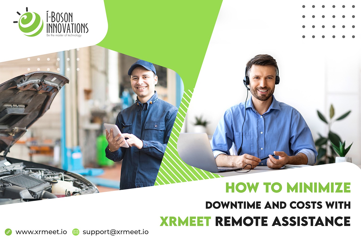Minimize downtime and costs with XRmeet AR remote assistance
                       
