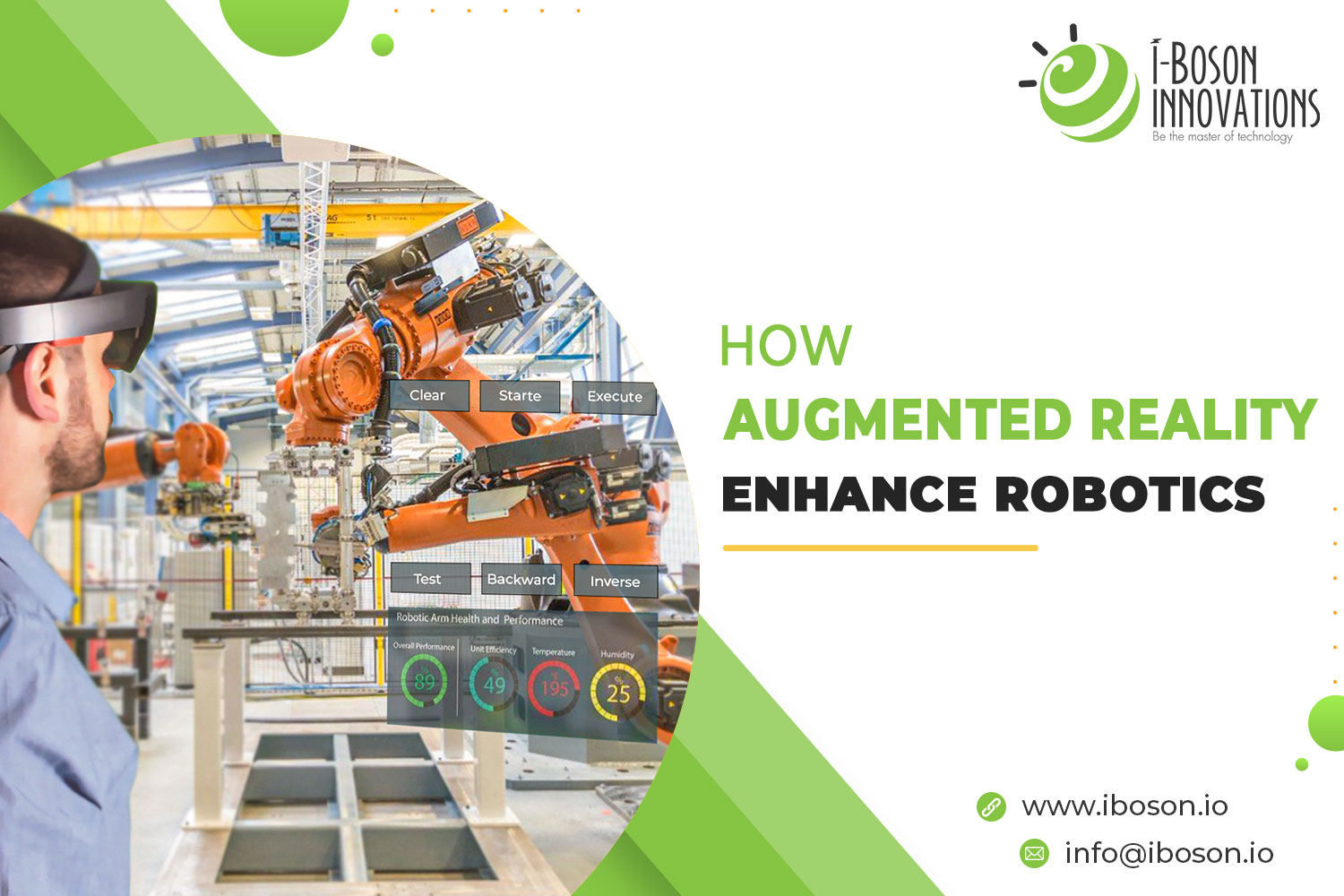 Augmented reality in robotics
                        