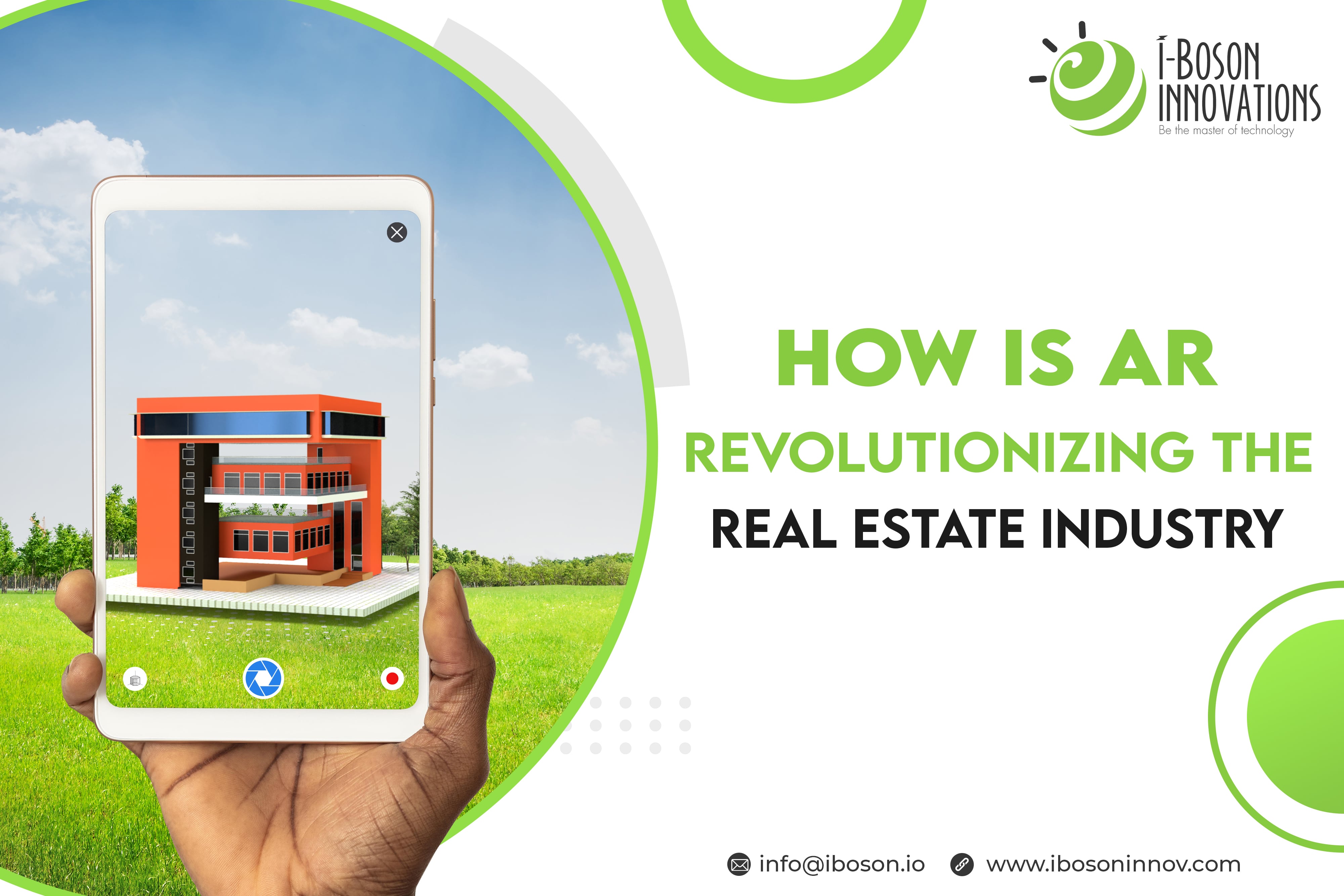 AR changing the real estate sector
                       